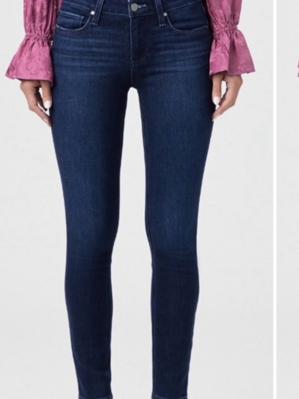 PAIGE Verdugo crop size 26 dark wash